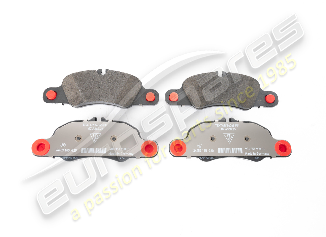 new porsche 1 set of brake pads for brake disc. part number 98135193904 (1)