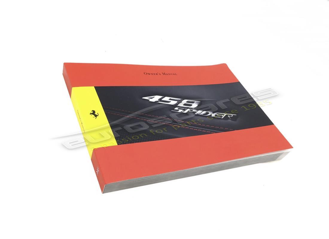 new ferrari use and maintenance manual. part number 84063400 (1)