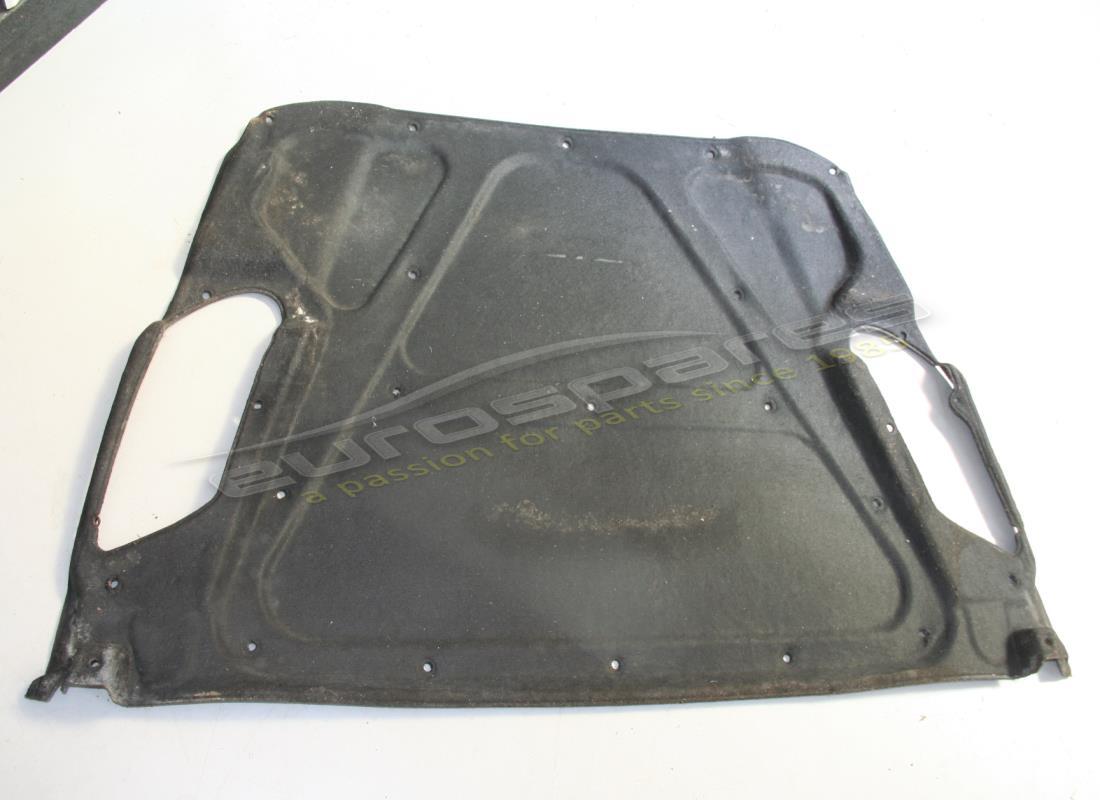 used maserati front lid soundproofing panel. part number 384300362 (1)
