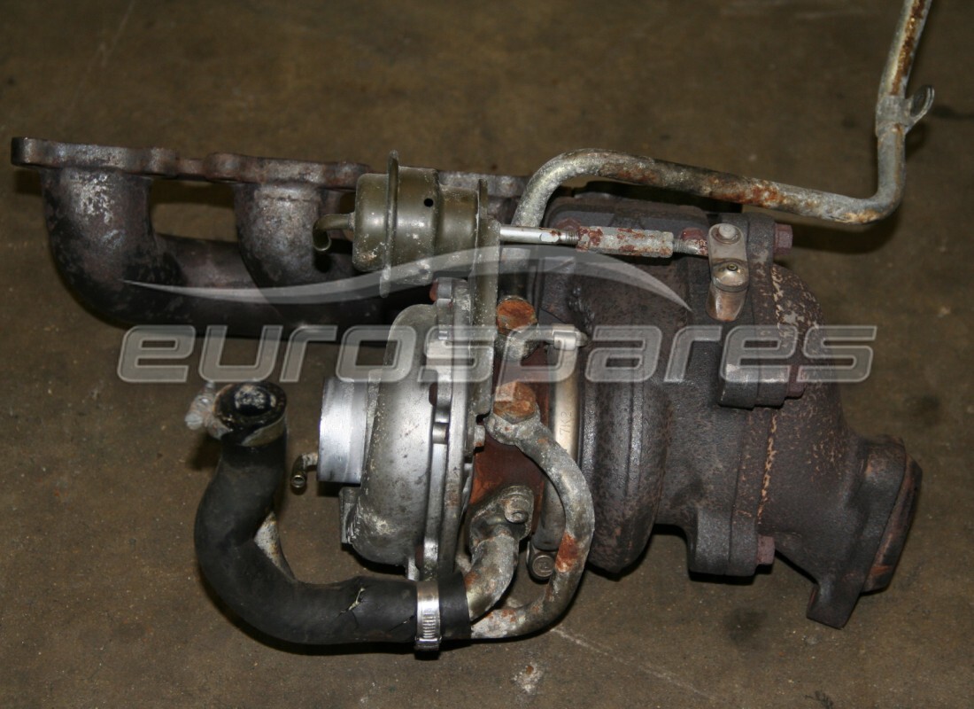 used maserati rh turbo with manifold. part number 578360000a (1)