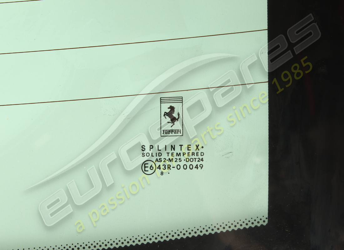 new ferrari rear-window glass. part number 69919500 (2)