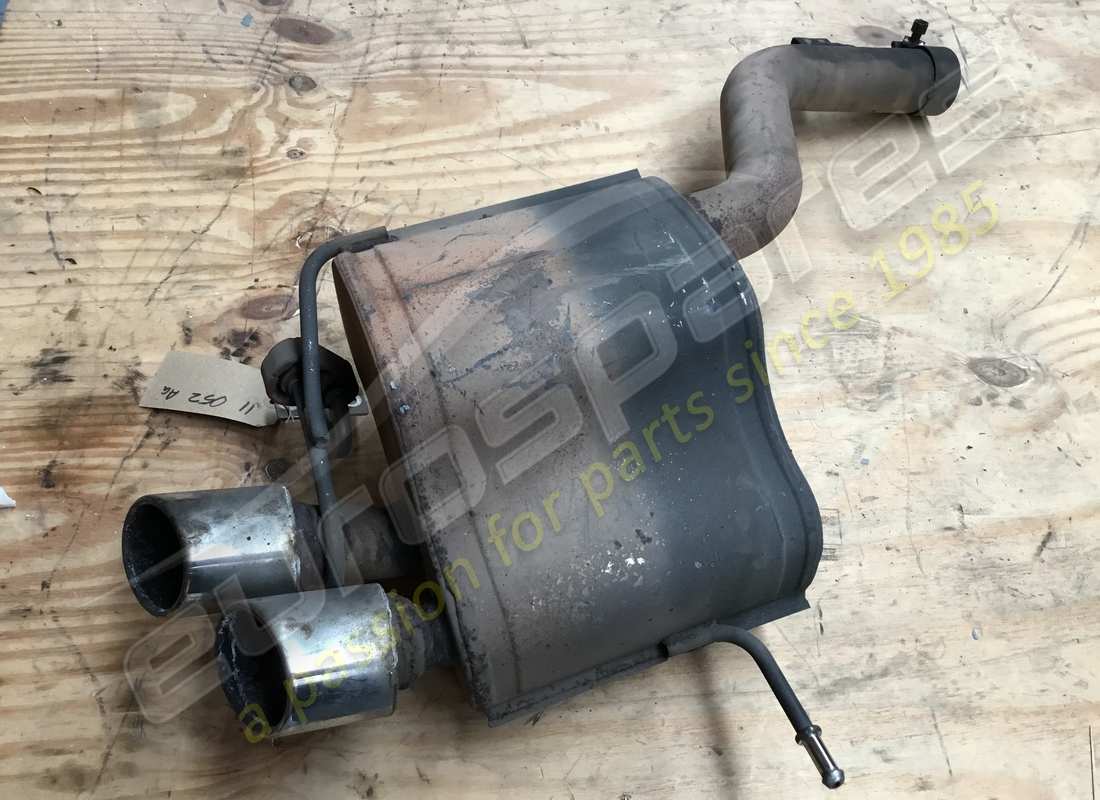 used maserati lh rear silencer. part number 237724 (2)
