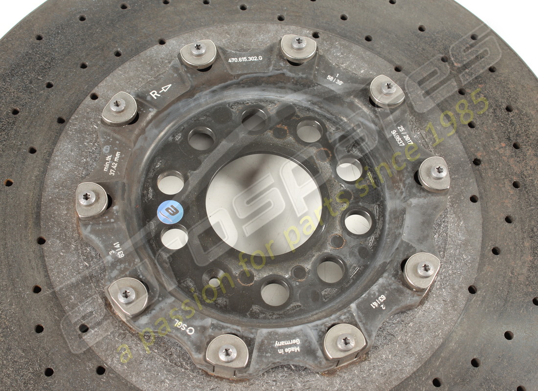 used lamborghini brake disc. part number 470615301g (2)