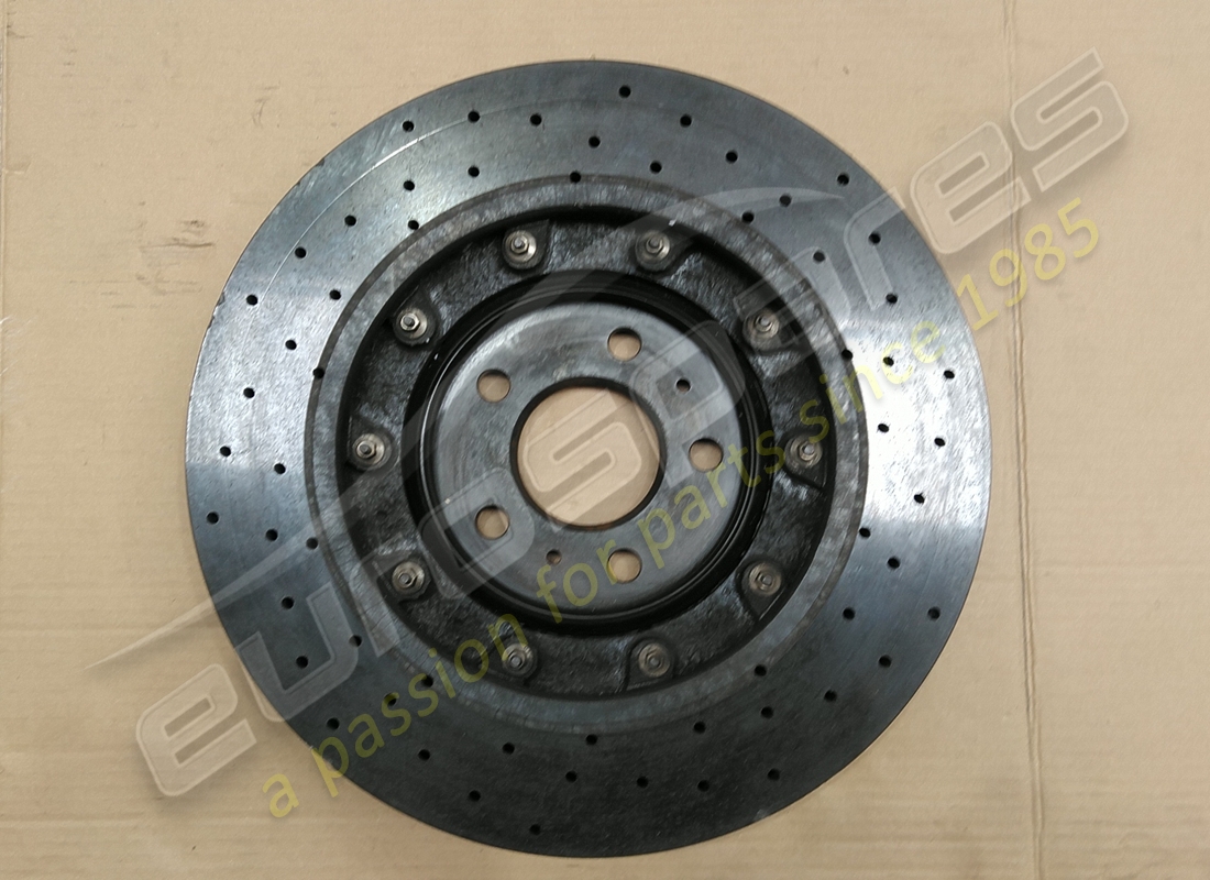 used lamborghini brake disk ceramic. part number 4s0615602a (2)