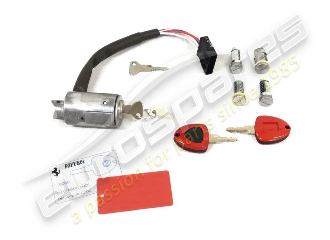 NEW Ferrari LOCKS SET COMPLETED WITH STE . PART NUMBER 213632 (1)