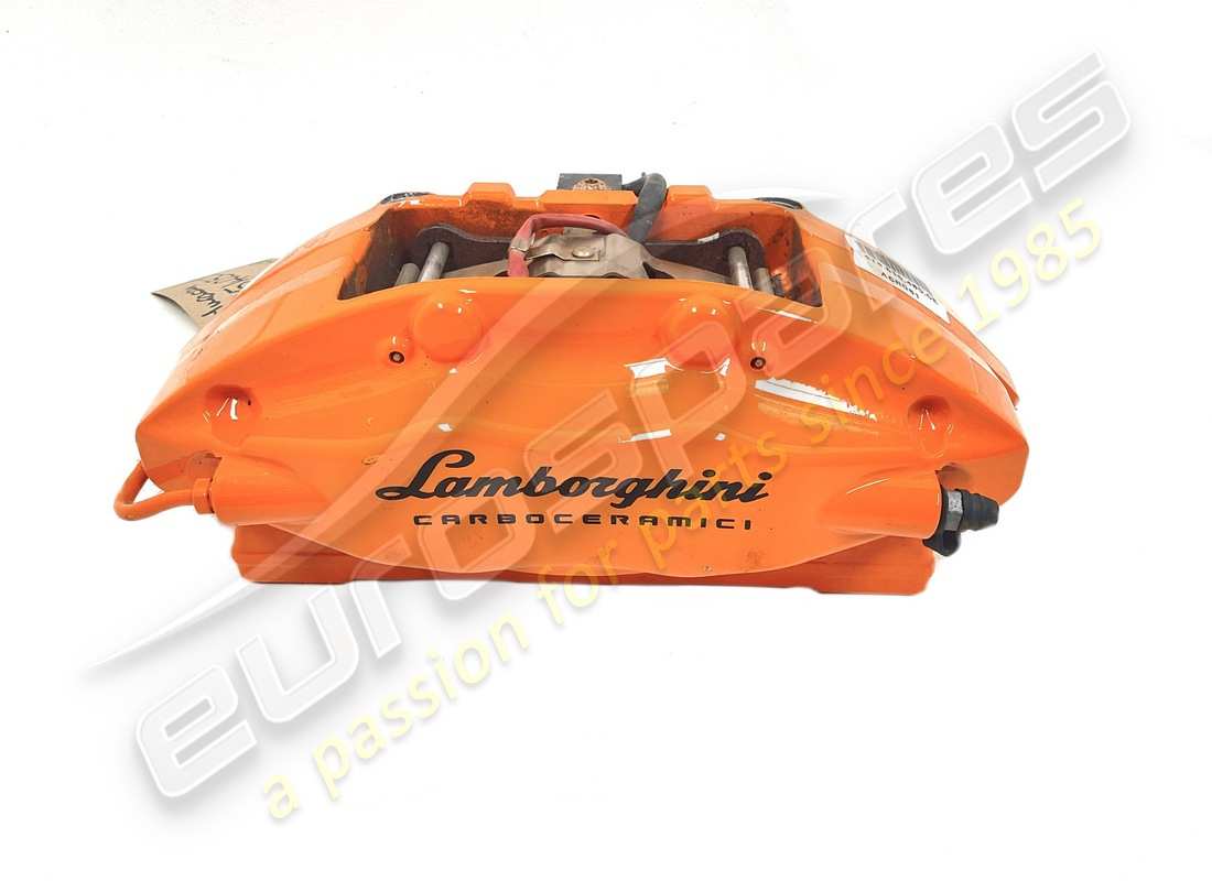 USED Lamborghini SLIDING-CALIPER CERAMIC ORANGE . PART NUMBER 4T0615405CE (1)