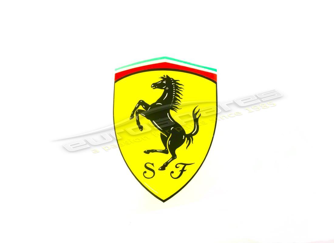 new ferrari shield wing sticker (resin). part number 95992903 (1)