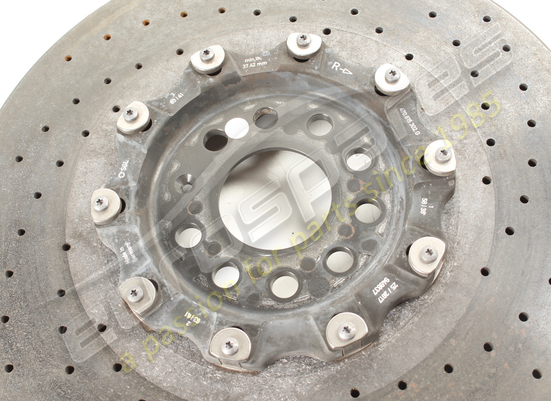 used lamborghini brake disc. part number 470615302g (3)