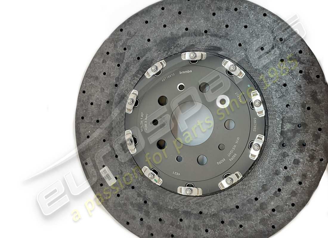 new ferrari front brake disc. part number 274334 (3)