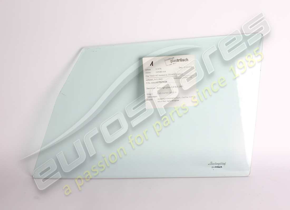 new lamborghini insert part. part number 417827632b (1)