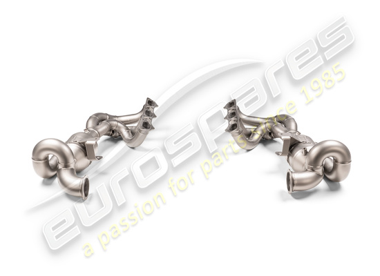 new akrapovic porsche 911 gt3 / gt3 touring (992) | evolution header set (titanium) part number e-po/t/7