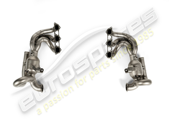 new akrapovic porsche 911 gt3 rs (992) | evolution header set (titanium) part number e-po/t/9