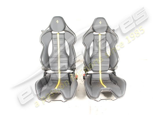 used eurospares daytona carbon seats (size large) part number eap1490392