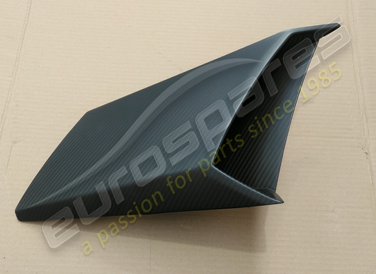 used lamborghini rh sv air duct, carbon fiber part number 470122194e