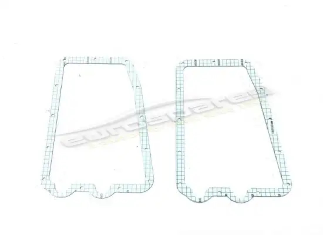 NEW Eurospares GASKET (PAIR) . PART NUMBER 5405837 (1)