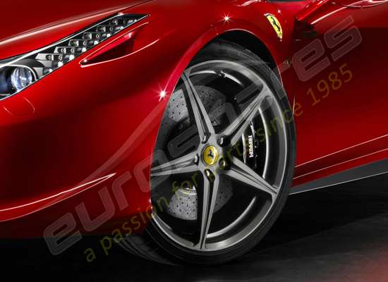 new ferrari wheel set (forged grigio ferro) 20 inch part number 70004980