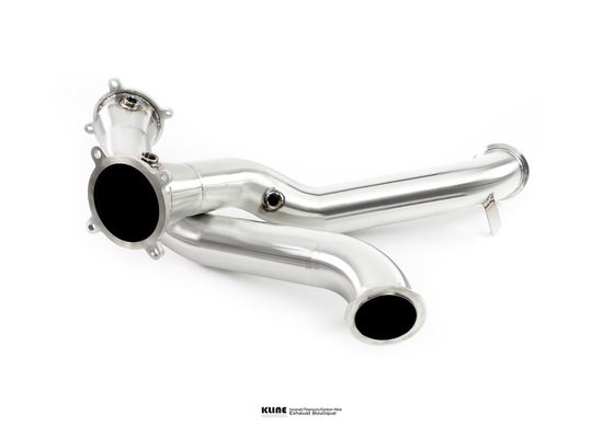 new kline innovation mclaren 720s decat cat pipe set - stainless steel part number kl-mc-720s-decat-cs-ss