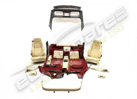 used eurospares 456 gt cream & black interior with red carpet (used) part number eap1394573