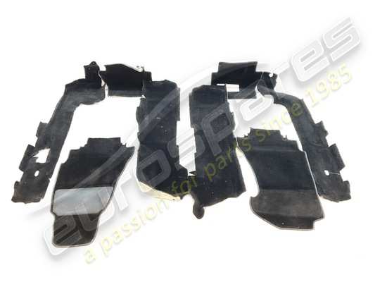 used aston martin carpet kit, front/rear obsidian, rhd part number 4g43-83-10365