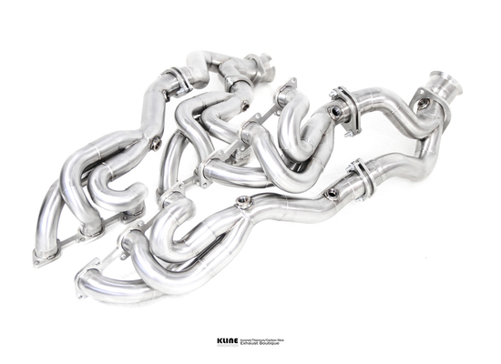 new kline innovation ferrari 599 gtb manifolds - inconel part number kl-fer-599gtb-mf-inc