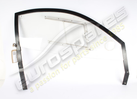 damaged ferrari complete rh window frame with part number 83717900