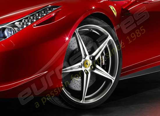 new ferrari wheel set (forged diamond cut) 20 inch part number 70004981