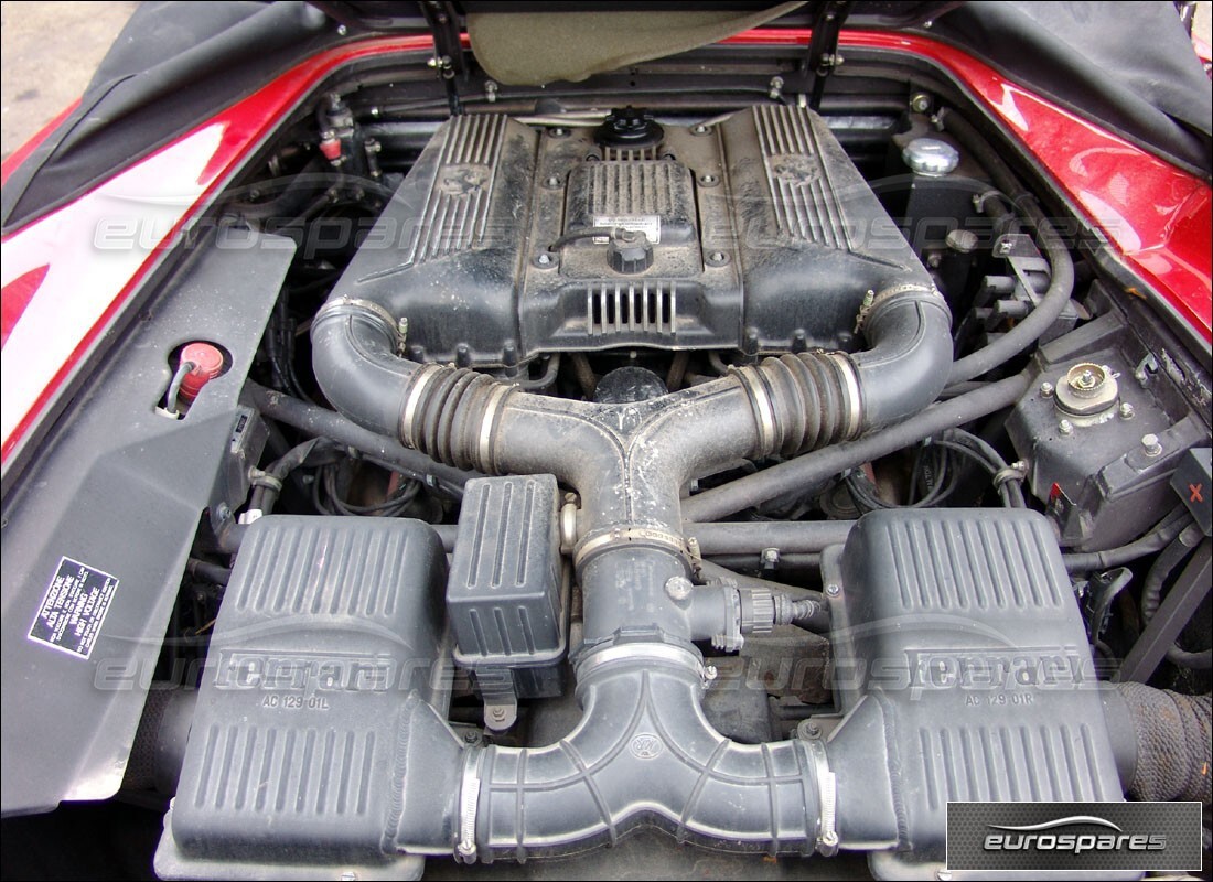 ferrari 355 (5.2 motronic) with 32,000 miles, being prepared for dismantling #4