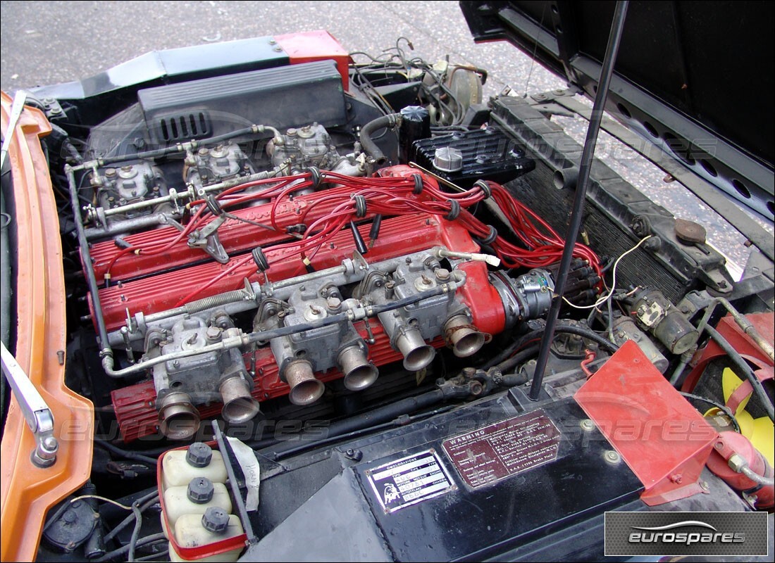 lamborghini espada with 44,000 miles, being prepared for dismantling #8