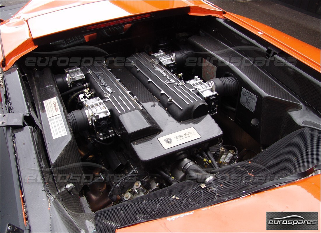 lamborghini murcielago coupe (2003) with 6,200 kilometers, being prepared for dismantling #9