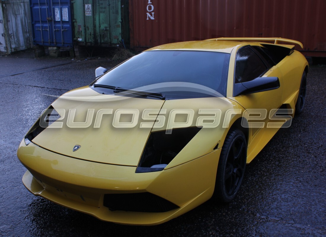 lamborghini lp640 coupe (2007) with 4,984 kilometers, being prepared for dismantling #1
