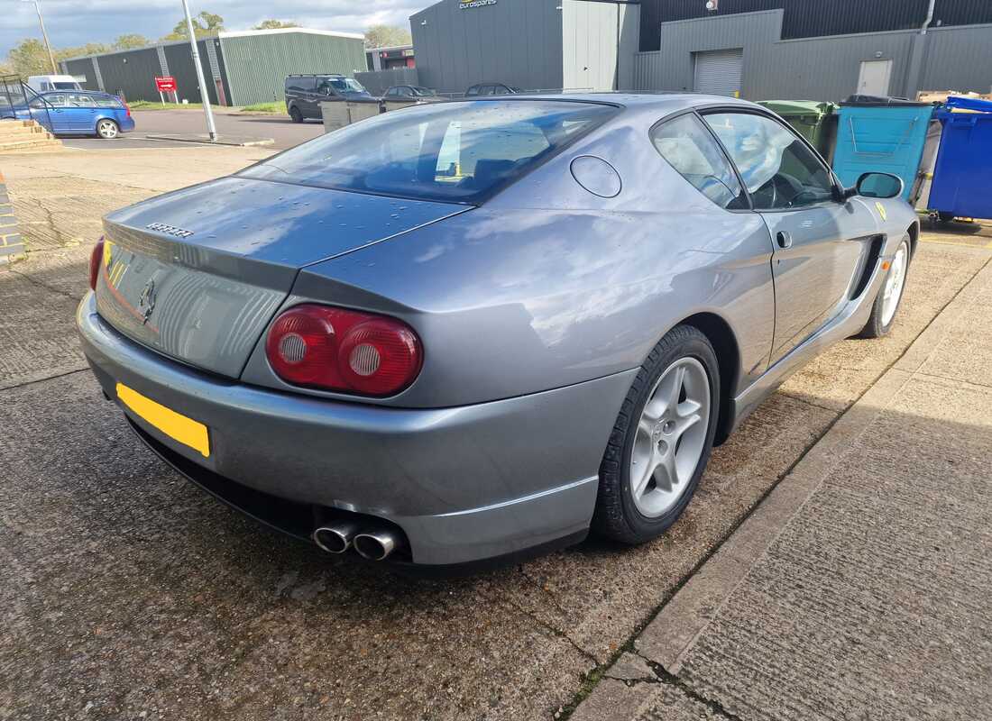 ferrari 456 m gt/m gta with 34955, being prepared for dismantling #5