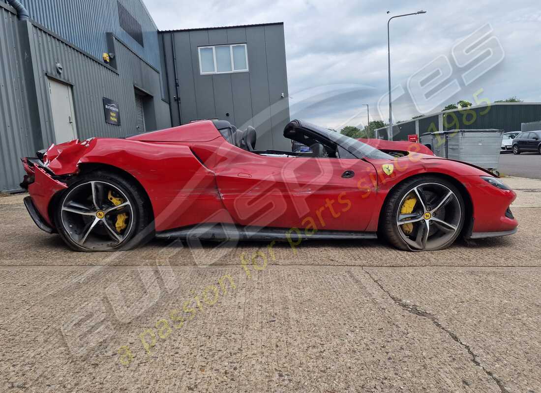 ferrari 296 gts with 2525 miles, being prepared for dismantling #6