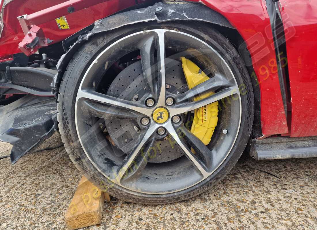 ferrari 296 gts with 2525 miles, being prepared for dismantling #23