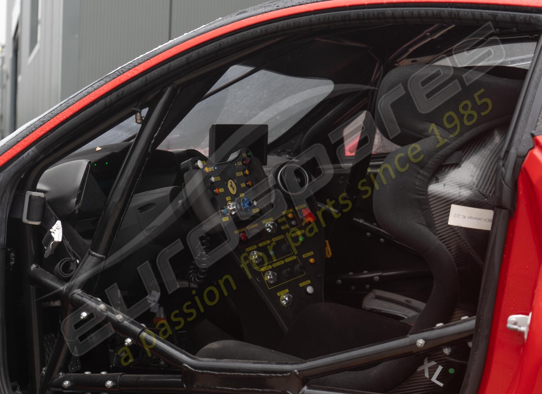 ferrari 488 challenge with 3900km, being prepared for dismantling #11