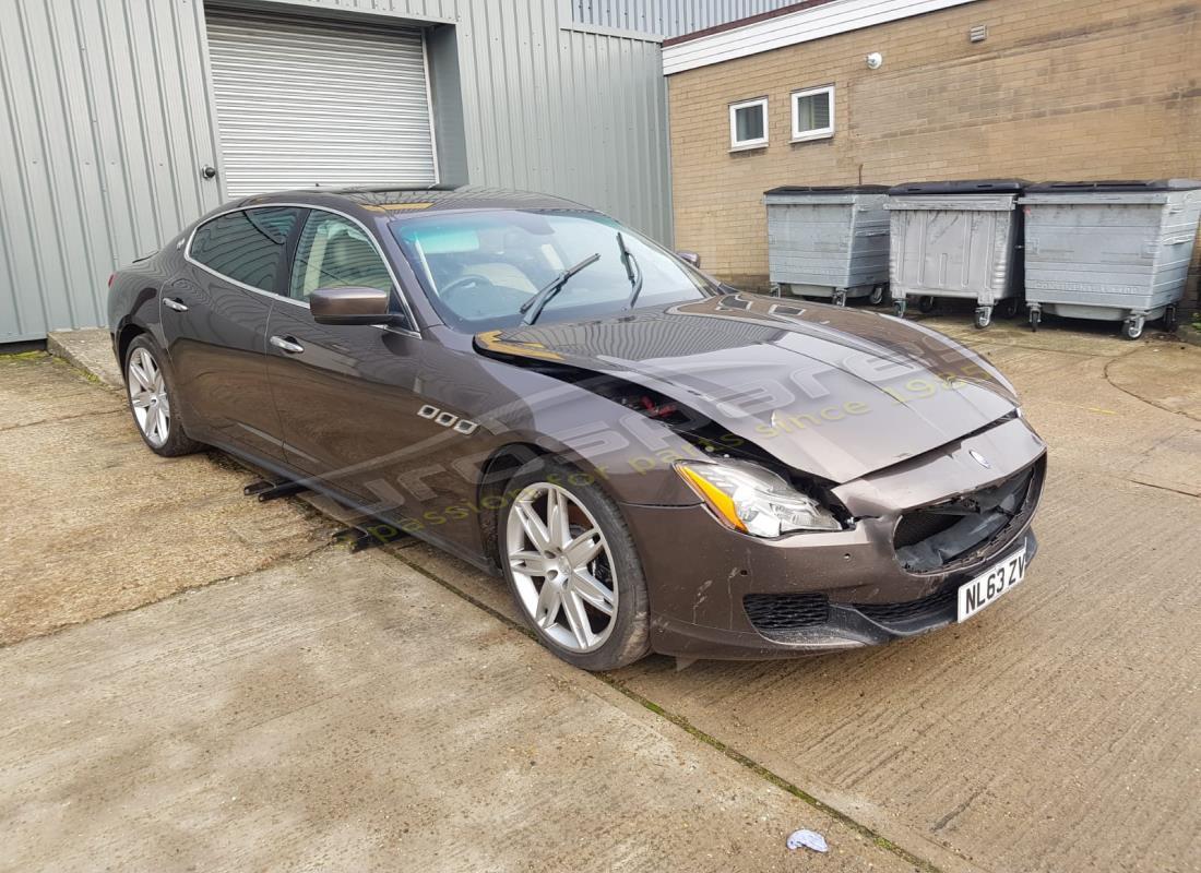 maserati qtp. v6 3.0 bt 410bhp 2015 with 41,122 miles, being prepared for dismantling #7