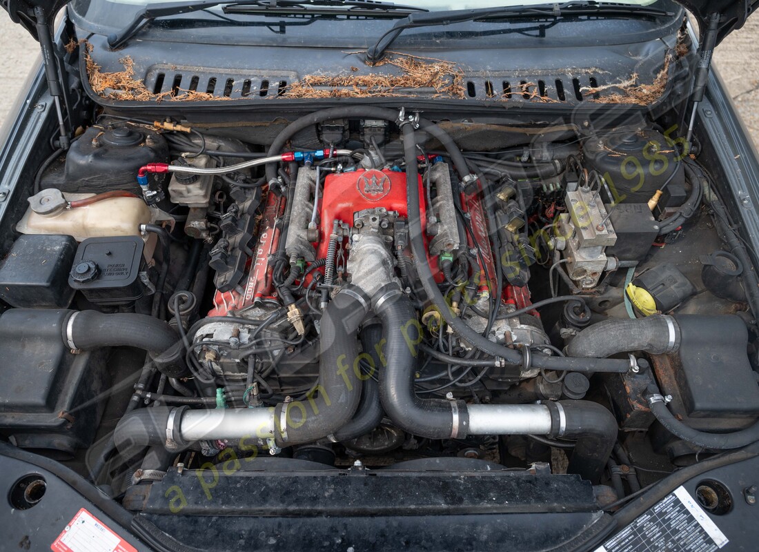 maserati qtp v6 (1996) with 85382 miles, being prepared for dismantling #23