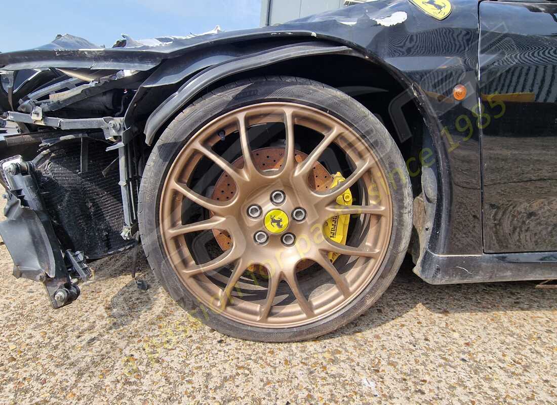 ferrari f430 coupe (rhd) with 21981, being prepared for dismantling #22