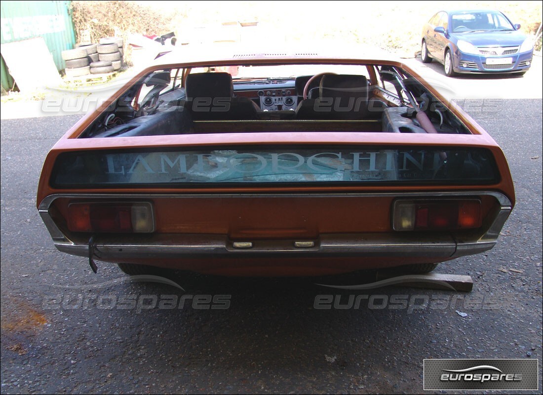 lamborghini espada with 44,000 miles, being prepared for dismantling #7