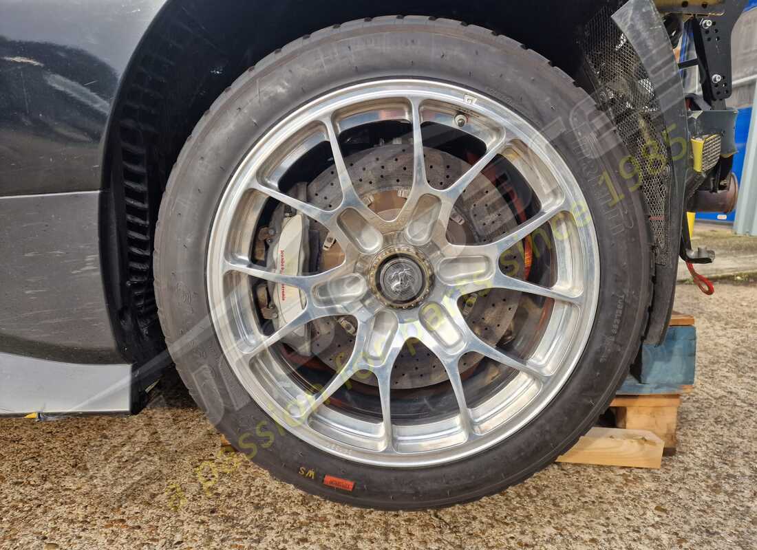 ferrari 488 challenge with 3,603 kilometers, being prepared for dismantling #21