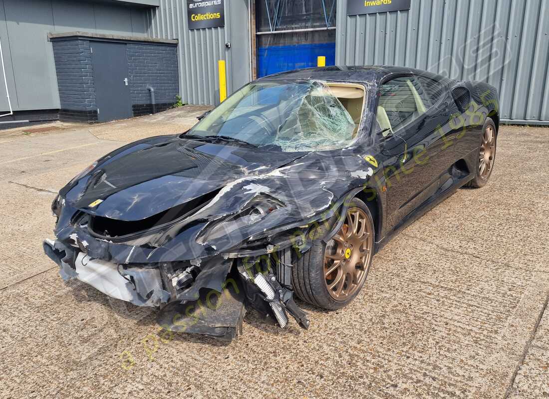 ferrari f430 coupe (rhd) with 21981, being prepared for dismantling #1