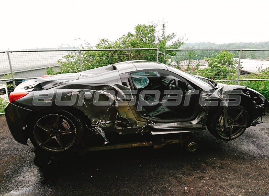 ferrari 458 spider (europe) with 6,190 miles, being prepared for dismantling #2