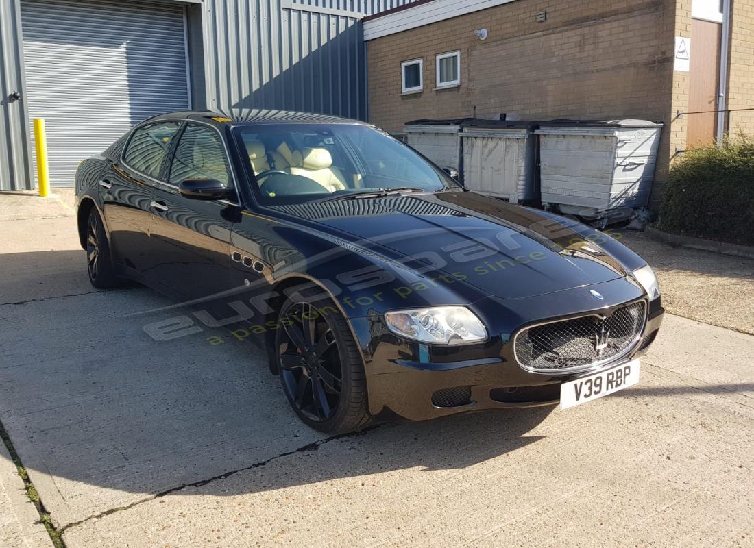 maserati qtp. (2006) 4.2 f1 with 90,625 miles, being prepared for dismantling #7