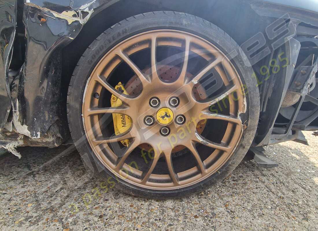 ferrari f430 coupe (rhd) with 21981, being prepared for dismantling #25