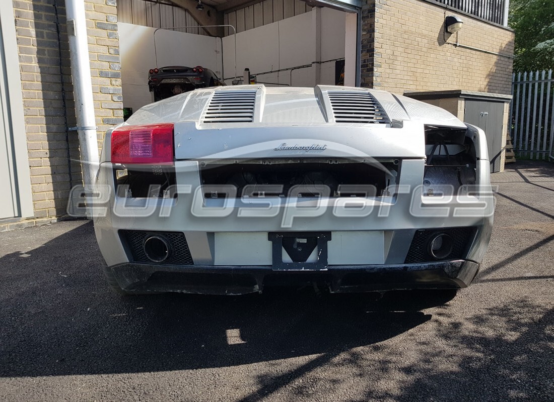 lamborghini gallardo spyder (2006) with 20,000 kilometers, being prepared for dismantling #8