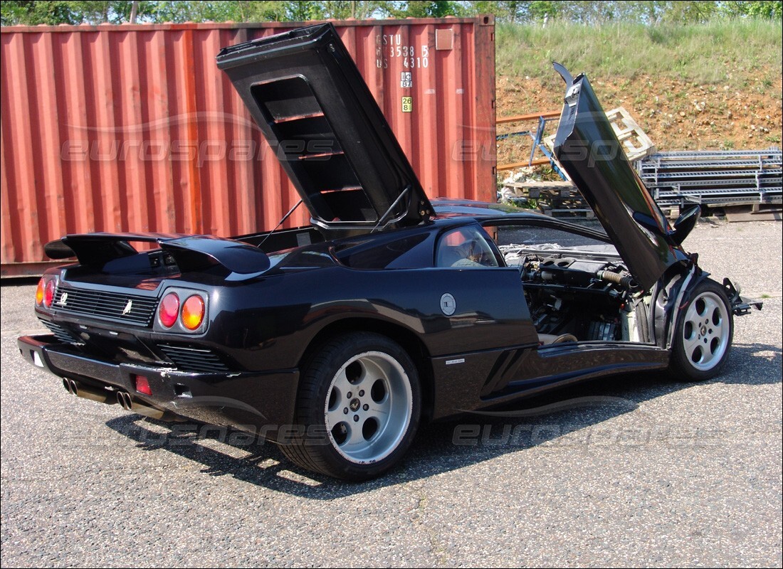 lamborghini diablo se30 (1995) with 28,485 kilometers, being prepared for dismantling #8