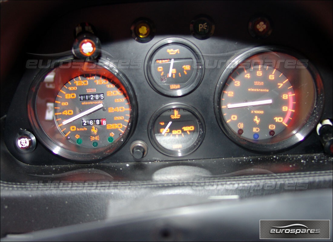 ferrari 328 (1988) with 11,275 kilometers, being prepared for dismantling #7