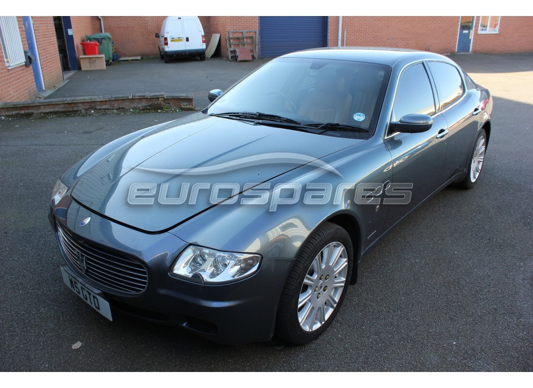 maserati qtp. (2003) 4.2 with 108,000 miles, being prepared for dismantling #2