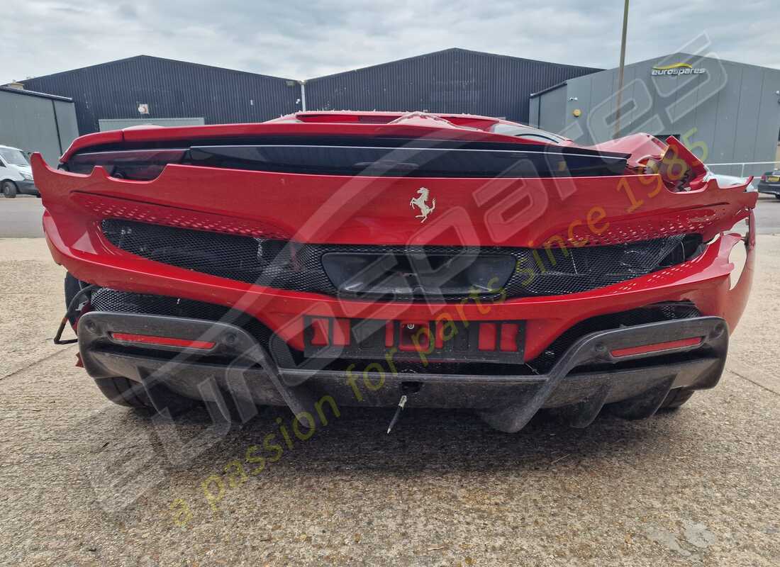 ferrari 296 gts with 2525 miles, being prepared for dismantling #4