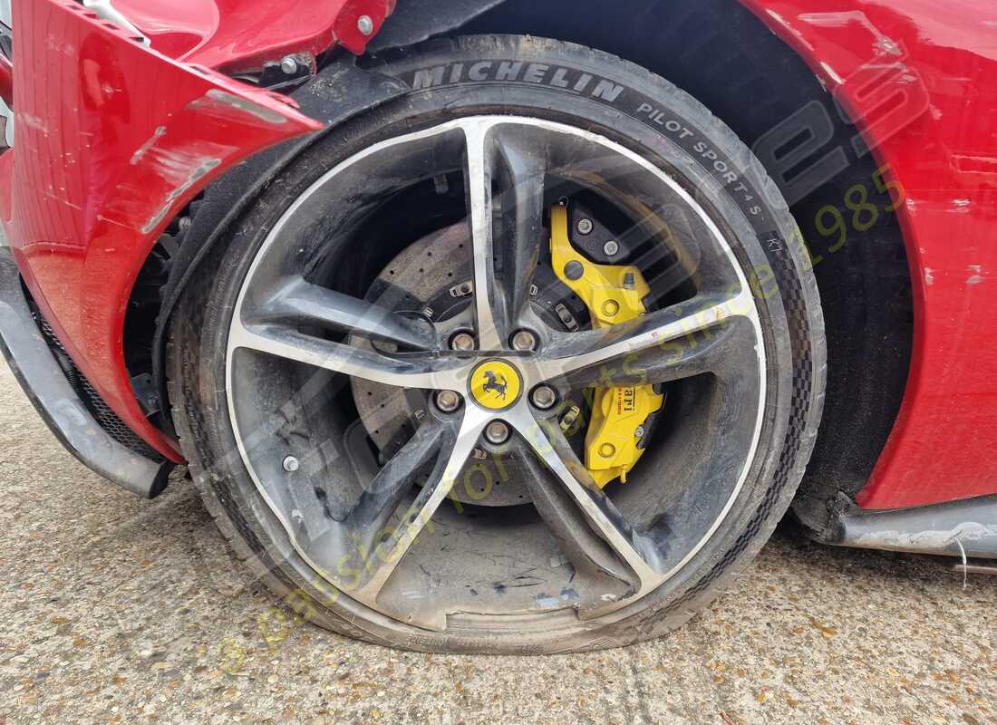 ferrari 296 gts with 2525 miles, being prepared for dismantling #25