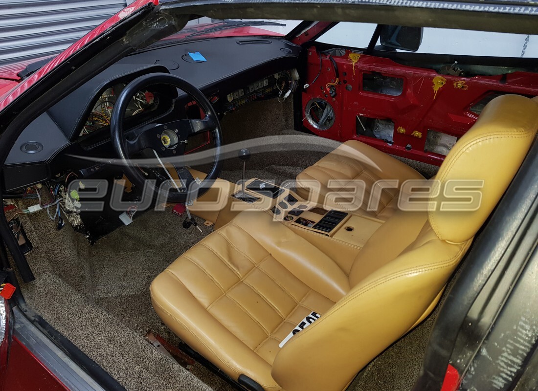 ferrari 328 (1988) with 29,660 kilometers, being prepared for dismantling #9